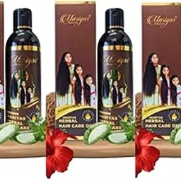 Mariyas Herbal Handmade Natural Hair Care Oil 600ml (3x200ml)-picture-37