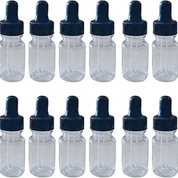 vahissh life inc 12 of 15ml refillable bottle - pharma dropper 1ml Graduated medicine dropper 1 ml at 0.25ml, 0.5ml & 1.0ml | For Laboratory, Clilinc Baby medicine oral Dropper bottle 15 ml refillable-picture-18