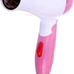 Foldable Hair Dryer, 1000W, Hot and Cold Wind Settings, Low Noise, White and Pink-picture-21