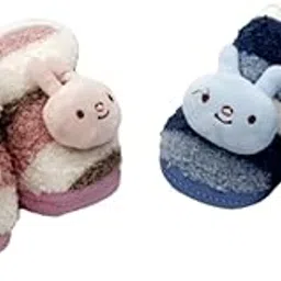 zippyque.store Z Unisex-Baby 3 TO 18 Months Skin Friendly Comfortable & Breathable Baby Booties (2 Pairs)-picture-49