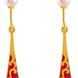 p.c. chandra jewellers 14KT Yellow Gold Clip-On Earrings for Women - 2.29 Grams-picture-57