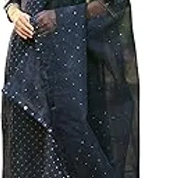indo era Women's Embroidered Chanderi Silk Calf Length Straight Kurta Pant With Dupatta Set (Shutr8947)-picture-20