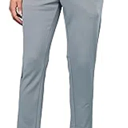 technosport Men Mid Rise Solid Regular Fit Track Pant with Technodry, Antimicrobail for Gym, Workout, Sports and Regular Use image 1