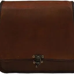 pranjals house Leather Bag - Pure Vintage Genuine 11 Inch Real Handmade Crossover Shoulder Messenger Bag-picture-34