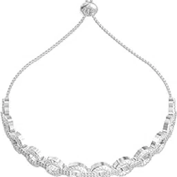 anayra fine silver jewellery ANAYRA 925 Sterling Silver Bracelet for Women | Classic Sterling Silver Bracelet for Women | Hallmark Certified Silver | Great for Gifting-picture-21