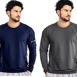 noble monk Mens Polyester Solid Regular Fit T-Shirt-picture-38