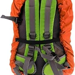 THE STYLE SUTRA High Vis Waterproof Backpack Rucksack Dust Rain Cover Camping L Orange-image-20