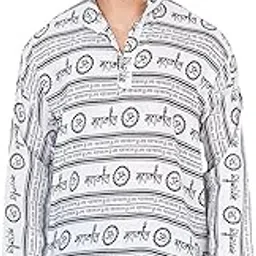 anshraj Men's Slim Fit Cotton Lord Shiva Mahakal Printed Kurta - Orange | Mahakal Printed Kurta | Orange Kurta for Men | Lord Shiv Printed Kurta-picture-10