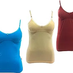 qd fashion Women's Bra Camisole Combo Pack of 3-picture-37