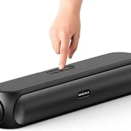 GOBOULT Newly Launched Bassbox X20 Bluetooth Speaker with 20 Watt BoomX Audio, Up to 6 Hrs Playtime, Type-C Charging, AUX/TF Card/USB & Bluetooth 5.4 Compatible, Dual Radiator, Portable (Pure Black)-picture-38