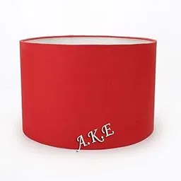 Modern Fabric Floor Lamp Shade, 20 x 20 cm, Polished Metal Finish Lighting Solution for Home or Office Décor (Red)-picture-15