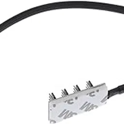 UniQMart 4Way Case PC Cooler Cooling Fan Power Cable 1 Female to 4 Male 4Pin Socket-picture-24