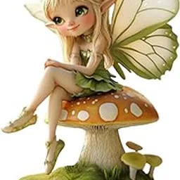 TRENDIVIBE Fairy Garden Stake Decor Sturdy Art Decorative for Garden Pathway Flower Bed 214X287cm-image-98