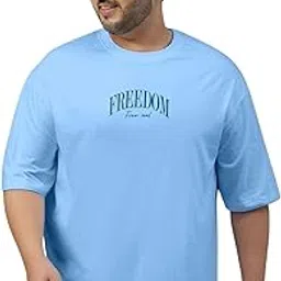 veirdo Pure Cotton Oversized Baggy Fit Drop Shoulder Cool Back Graphic Printed T-Shirt for Men (Colors: Swanwhite, Black, Brown & Green)-picture-25