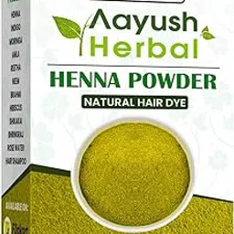 Aayush Herbal Henna powder for Hair Color Pure and Natural Hair dye 200g-picture-27