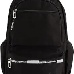 shanrya Cycling Backpack, Smoothly Open Close Backpack Shoulder Bag Fine Workmanship Durable Zipper for School for Hiking(Black)-picture-18