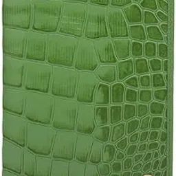 da milano Leather Passport Case for Men & for Women - Green (10003E)-picture-17