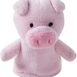 ATORSE Cartoon Animal Finger Puppets Set Baby Eonal Fingers Toys Kids Gift Pink Pig-picture-13