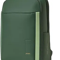 MOKOBARA The Autopilot Backpack Fits 15.6 Inch Laptop, 35L Capacity Premium Durable Nylon and Vegan Leather Green Unisex Multipurpose Laptop Backpack | Ideal for Office, Travel, School (Green Energy)-picture-29