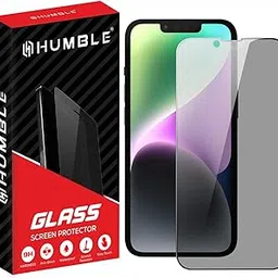 HUMBLE Edge To Edge Privacy Screen Protector Tempered Glass For Iphone 13 Pro Max and 14 Plus (6.7 Inches) With Easy Self Installation Kit (PT-13 Pro Max/14 Plus) - Black-image-98