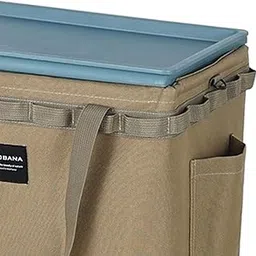 club bollywood Collapsible Camping Tool Storage Bag for Hiking Handbag Khaki with Box | Sporting Goods | Outdoor Sports Camping Storage | Camping Storage image 1