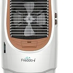 Havells Freddo-i 70L Air Cooler for home | Electronic Panel with Remote | Powerful Air Delivery | Everlast Pump | High Density Honeycomb Pads | Auto Drain | Heavy Duty (White/Brown)-image-63