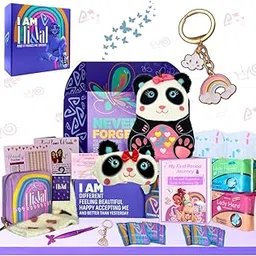 First Period kit for Girls 9-10-12 Celebration Starter Kit, for School | Teen Tween PreTeen Period Menstruation Hygiene Gift Box | Red Drop Period Kit for Girls - Welcome to Womanhood Gifts (9)-image-0