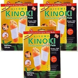 SHONIL Adhesive Body and Foot Patch to Detox||Organic Natural ingredients|Cleansing Detox Foot Pads Toxins Stress Relief||30 Relief toxin Foot Pads And 30 Adhesive Sheets|| pack of 3 box-picture-27
