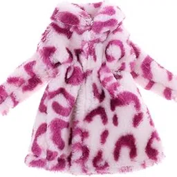 CALANDIS™ Fashion Plush Overcoat Outwear for 1/6 Dolls Clothing Beige | Modern | Clothes & Accessories | Dolls-picture-30