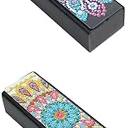 Enakshi® 2X Special Shaped Diamond Painting DIY 5D Flower Eye Glasses Case Box|Crafts | Needlecrafts & Yarn | Embroidery & Stitch | Hand Embroidery Kits | Stitch Kits-image-62