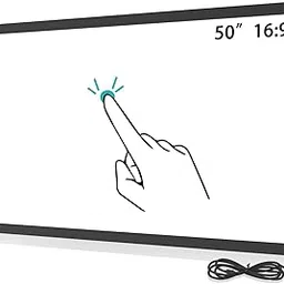 Senisway 50 Inch Multi Points 10 Points IR Touch Overlay，Interactive Infrared Touch Frame，Driver Free with USB Interface-picture-42