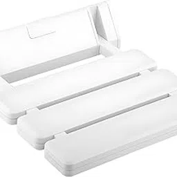 URBAN DESIRES� 8851870521 Multi-Purpose Foldable Wall Mounted Shower/Steam Room/Shoe Wearing Chair Bench ABS Plastic Bath & Shower Elderly Care pcw-image-1