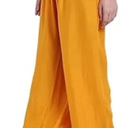 ARYANSH Shoppe Rayon Palazzo for Girls | Traditional Ethnic Wear Palazoo for Women Stylish Latest | Relaxed Fit Bottom Wear Casual Palazo for Woman & Girls Color, Size XXL,-image-41