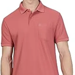 lux cozi Men's Cotton Blend Polo T-Shirt with Chest Pocket | Collar T-Shirts for Men | Half Sleeves | Plain - Regular Fit (Pack of 1)-picture-33