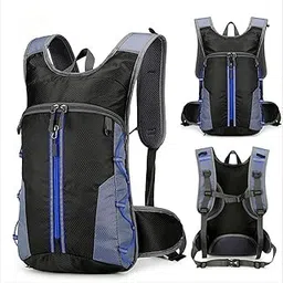 SECRET DESIRE Cycling Backpack Daypack Sports Backpack for Mountain Biking Climbing Riding Blue-image-87