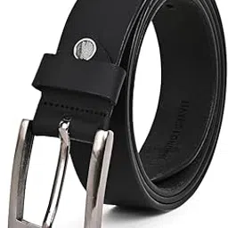 HAYES LONDON Genuine Leather Belt for Men, Original Top Grain Formal and Casual Belt, Lifetime Leather Warranty (40, Midnight Black)-image-13