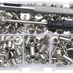 Enakshi® Rivet Box Set Steel Rivets for Leather Goods Crafting |Crafts | Leathercrafts | Leathercraft Accessories | Studs, Rivets & Tacks-picture-17