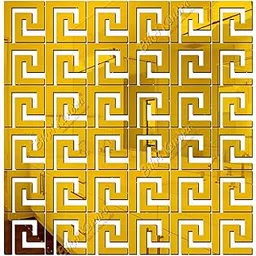 Bikri Kendra - 30 Geometric Golden Decorative Mirror Stickers for Wall, Wall Mirror Stickers, 3D Acrylic Stickers Wall Stickers for Hall Room, Bed Room, Kitchen Living Room Kids Room.-image-10