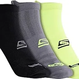 skechers Nylon Men Short Socks S20011Id-Bccl L, Multicolour-picture-48