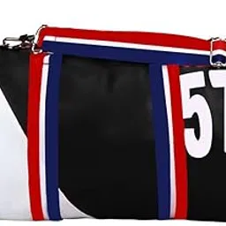 True Indian Unisex Travel Duffle and Gym Bag | Fitness Shoulder Bag for Men & Women | Weekend Sport Multipurpose Bag With Side Compartments (Black)-image-16