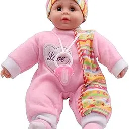 Zest 4 Toyz Musical Laughing Poem Boy Baby Musical and Laughing Doll Plastic Stuffed Soft Plush Toy with Touch Sensors for Boys & Girls -Multicolors (Pack of 1)-image-97
