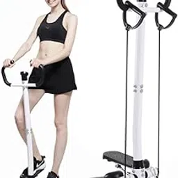 AMPLIN Fitness Stepper, Mini Stepper for Home, Stair Stepper with Handlebars & Large Pedals, Adjustable Training Height, Exercise Bike for Home, Office, Gym, up to 150 kg-image-97