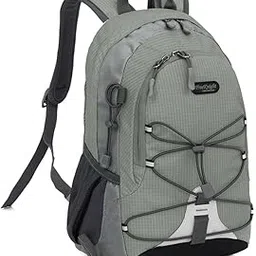 Miniture Waterproof Sport Backpack,10L Outdoor Hiking Traveling Daypack,Suitable for Kids Girls Boys Height Under 4 feet, Grayish-green, 12.6*8.3*5.9 inches-picture-64