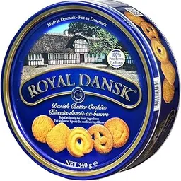 Royal Dansk Danish Butter Cookies Gift Box 340 Gram | Diwali Gift Hamper for Family & Friends-picture-12