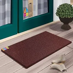 Amro Door Mat by Amro Home Needs PVC Thick Doormat for Outdoor, Home, Offices, Restaurant, Hotel etc.. Heavy Quality -12mm Thickness, Brown - Color, Weight 800+ GMS, Size 40 X 60 cms (16 X 24 Inches)-picture-21