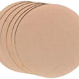 kraftoholic MDF Base and Cutouts for lippan Art, Mandala, madhubani, warli, Home Decor, etc-picture-37