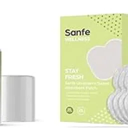 Sanfe Underarm Lightening Roll On for Women Underarm Sweat Absorbent Patch Prevents Stains Absorbs Sweat & Unpleasant Odour 8 Hr Odour Control Stain Free Ultra Thin 5 Pairs-image-27