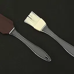 SORATH Silicone Basting Brush for Cooking & Baking – Heat Resistant Oil Brush with Ergonomic Handle – Ideal for Grilling, Marinating, BBQ & Pastry (2, Brown & Cream, Pack of 2)-picture-34