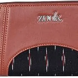 zouk Arika Zipper Wallet - Ikat GreRed | Stylish, Spacious & Trendy Ikat Pattern-picture-13