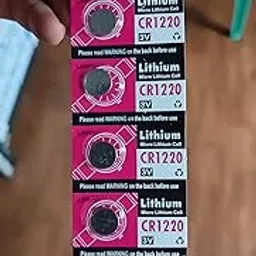 Dvr Battery CR1220 3V Lithium Coin Cell Batteries, Pack of 5, Watch and DVR Compatible-picture-28